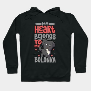 My heart belongs to my Bolonka Zwetna Hoodie